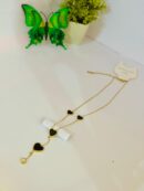 Black Heart Charm Necklace 🖤