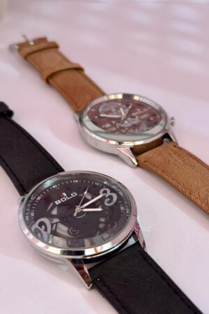 Deal – Set of 2 Stylish Men Watches